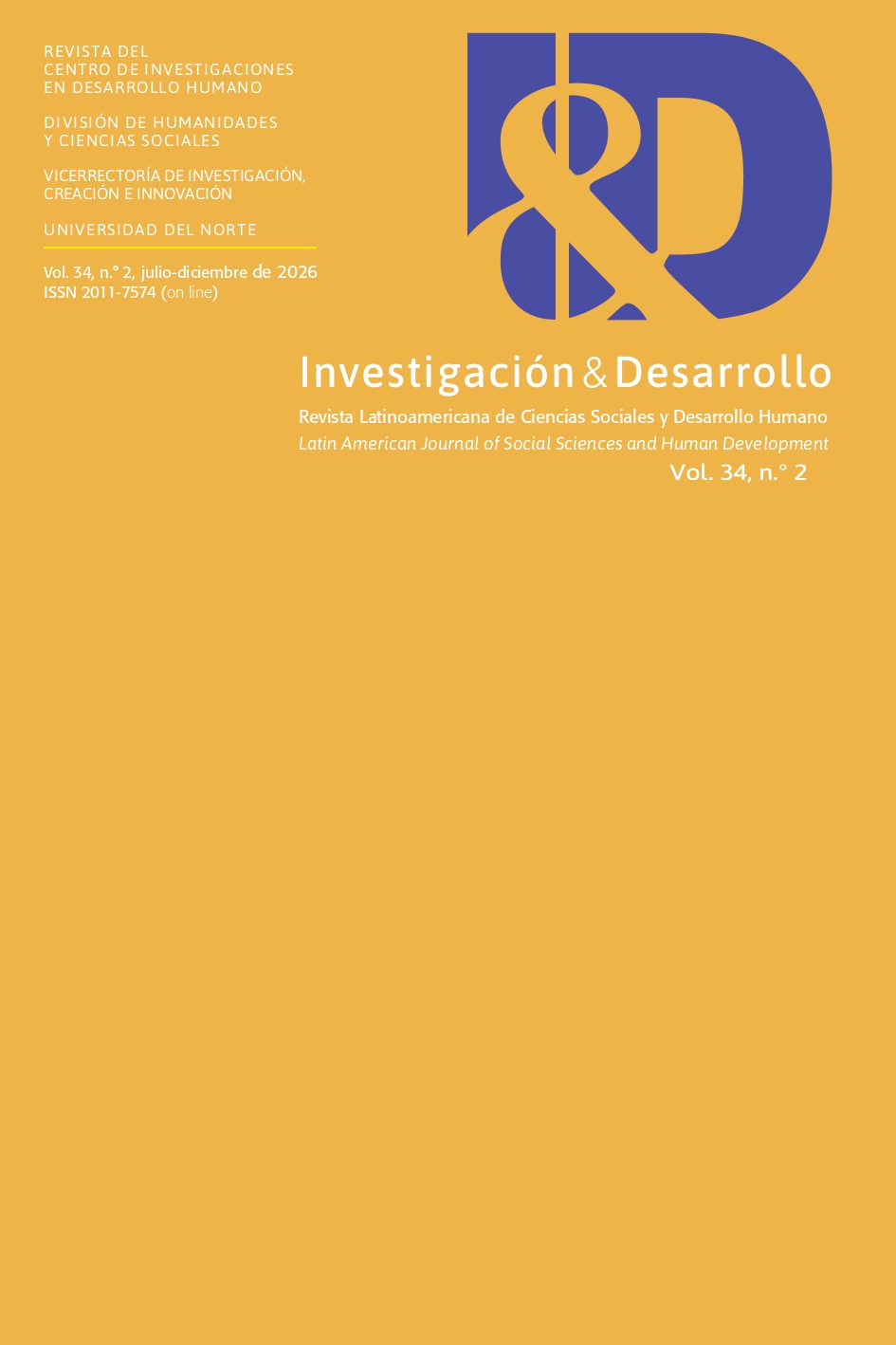					View Vol. 34 No. 2: Jul - Dic (2026)
				